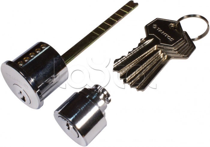 Цилиндр в комплекте с 5 ключами Tantos Цилиндр для TS-EL2369SS