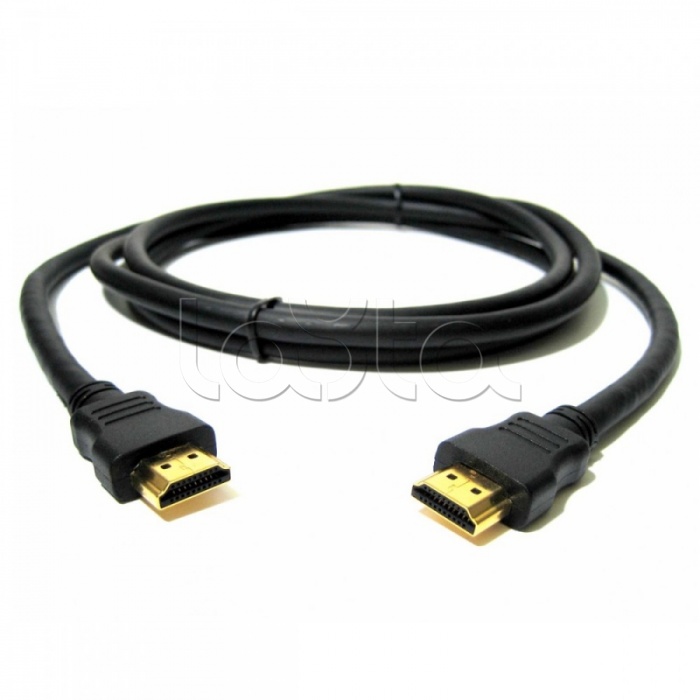 Шнур HDMI - HDMI gold 1М с фильтрами (PE bag) (10шт/уп) PROCONNECT 17-6202-6