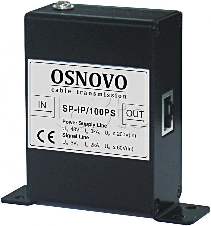Устройство грозозащиты для локальной вычислительной сети OSNOVO SP-IP/100PS