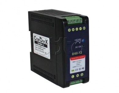 Блок питания индустриальный 12В / 5А (макс. мощность до 60 Вт) ComOnyX CO-D60-12