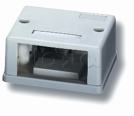 Коробка настенная для модуля 25x50 мм AESP SM1-01-EW