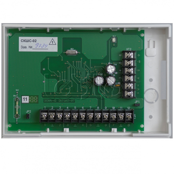 Контроллер шлейфов сигнализации сетевой Сигма-ИС СКШС-02 IP20