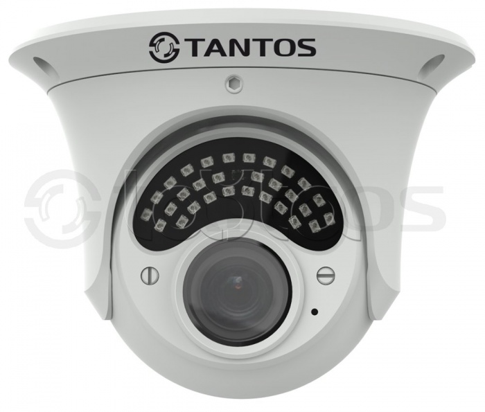 Камера видеонаблюдения уличная купольная Tantos TSc-E1080pUVCv (2.8-12)