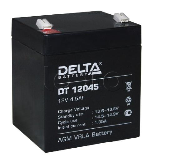 Аккумулятор свинцово-кислотный Delta DT 12045