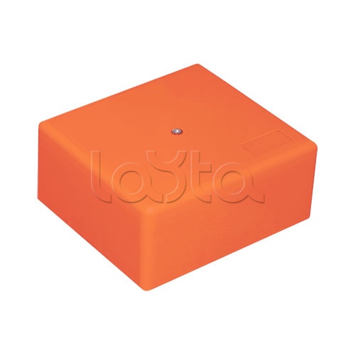 Коробка огн. с глад. стенками,без галогена, IP41, 5P, (1,5-2,5 мм2) (оранж) ОКЛ Экопласт (46031HF)