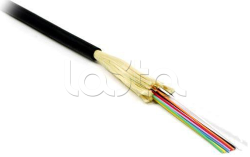 ВО кабель многомодовый универсальный 8 волокон нгА-HF OM3 черный LAN-OFC-DU8-M3-HF LANMASTER