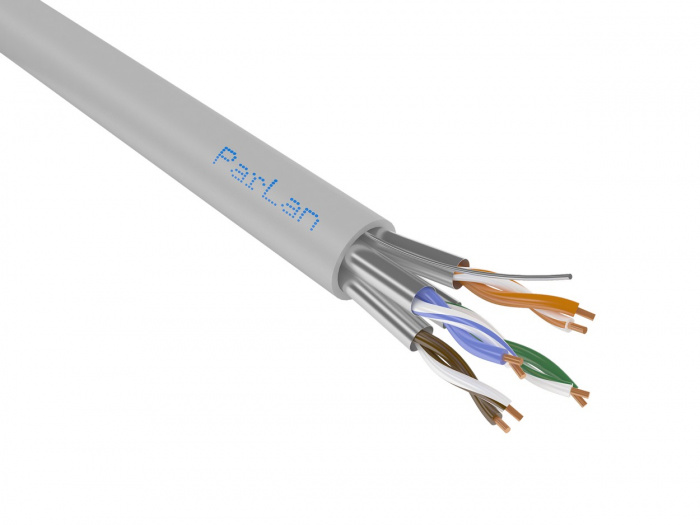 Кабель для СКС и IP-сетей ParLan U/FTP Cat 6A PVC 4х2х0,57 Паритет