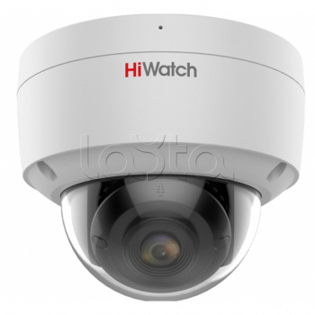 IP камера видеонаблюдения купольная HiWatch Pro IPC-D042C-G2/SU(2.8mm) ColorVu