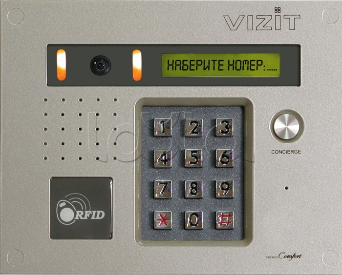 Блок вызова домофона Vizit БВД-432RCB