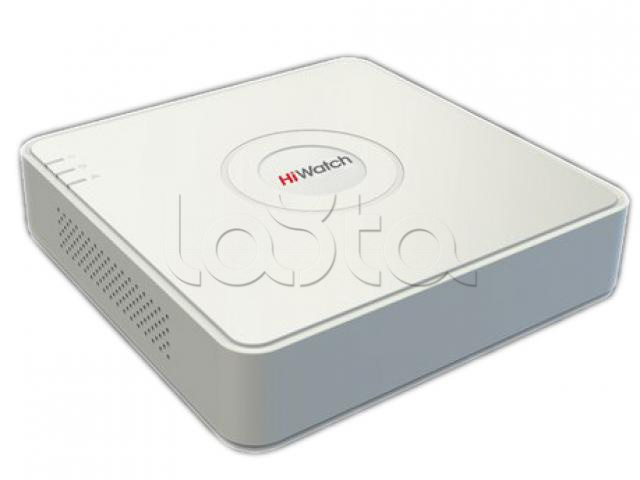 IP-видеорегистратор 4-х канальный HiWatch DS-N204P(C)
