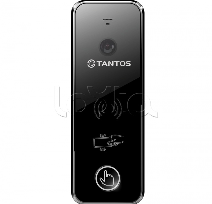 Панель вызывная c расширенным углом и встроенным считывателем / контроллером карт Mifare Tantos iPanel 2 WG
