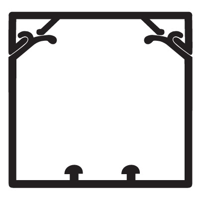 Кабель-канал 80x60 с крышкой с направляющими для установки разделителей TA-GN DKC 01785