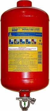 Модуль порошкового пажаротушения ПОЖТЕХНИКА МПП-7/93 МИГ (температура срабатывания +93°С) (красный)