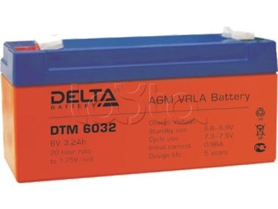 Аккумулятор свинцово-кислотный Delta DTM 6032