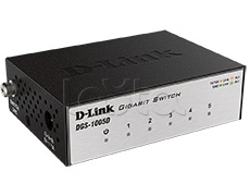 Коммутатор 5 портовый D-Link DGS-1005D/I3A