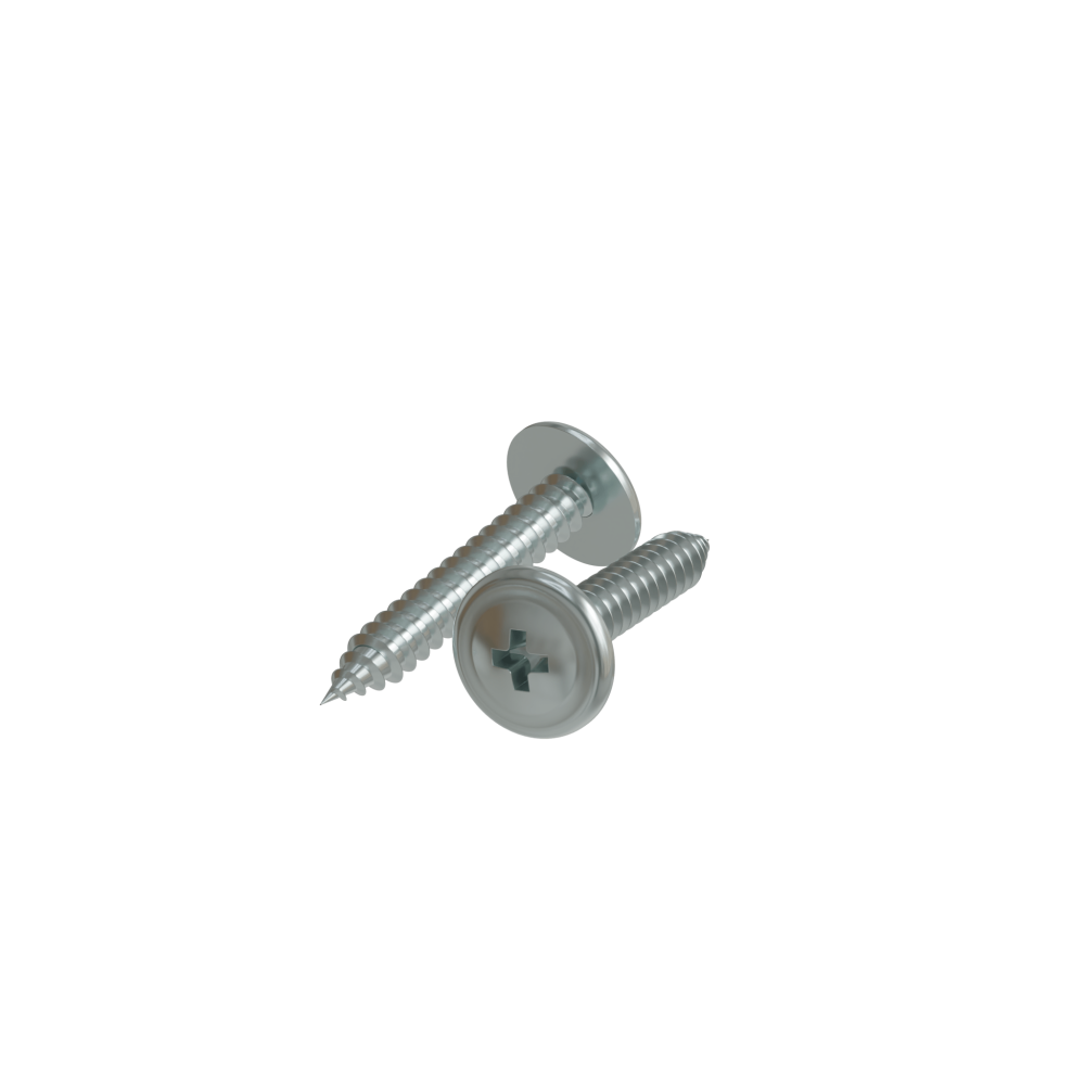 Саморез с прессшайбой M4,2х25 мм (упак. 500 шт) КМ-Профиль (SHS-25-KM)