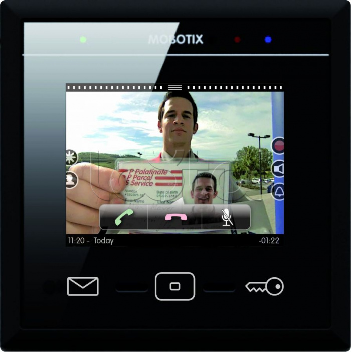 Модуль связи для просмотра и управления устройствами Mobotix MX-Display1-EXT-BL
