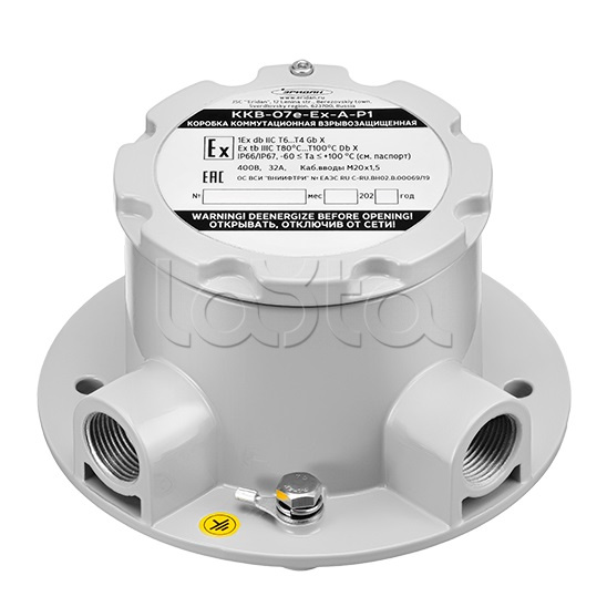 Коробка коммутационная взрывозащищенная Эридан ККВ-07е-Ex-А-Р1-У-БК1