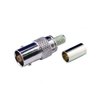 Розетка BNC под обжим (RG6U) LAZSO APBC06-5G
