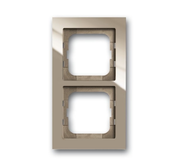 Рамка 2-постовая, серия AXCENT, цвет maison-beige ABB 1754-0-4482