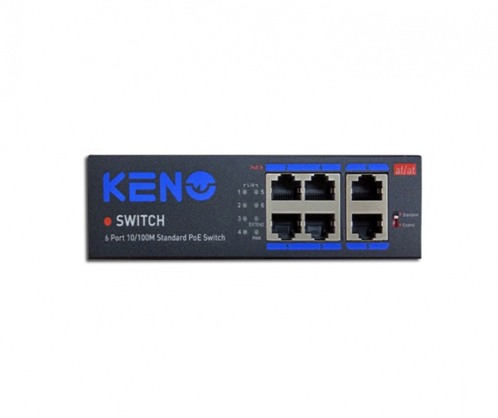 Коммутатор KENO KN-SW402POE+