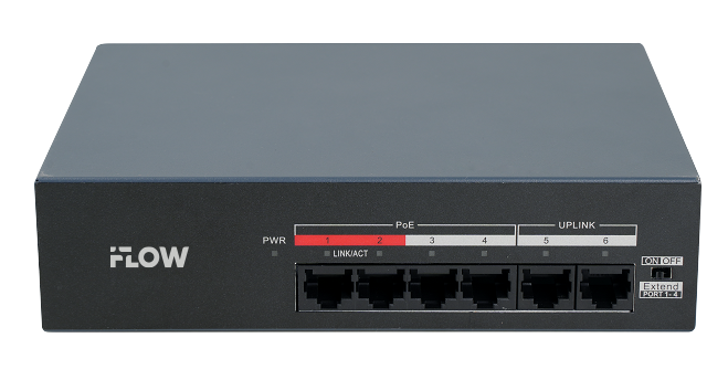 Неуправляемый PoE-коммутатор iFlow F-SW-EU206MPOE-V/L