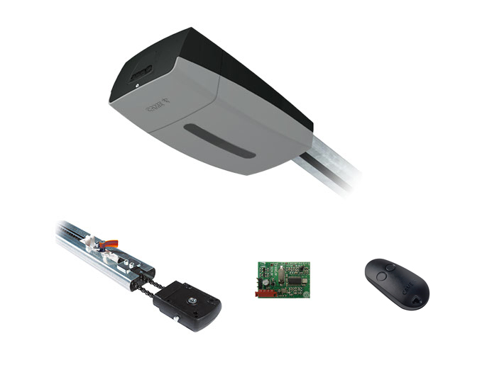 Came V13DMS2.25 KIT (до 2,25 м до 21 м2) - Комплект автоматики для секционных ворот высотой до 2,25 м на основе привода VER13DMS