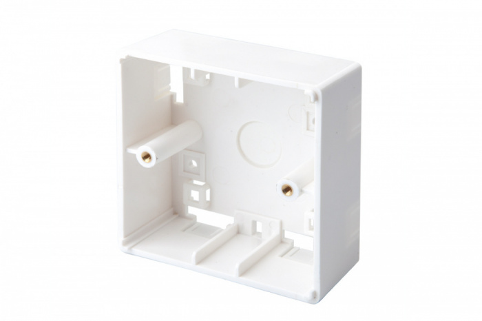 Коробка для рамок 86 × 86 глубина 40 мм, белый Eurolan (16H-FR-40WT-1)