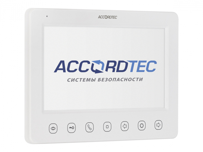 Видеодомофон 7&quot; AccordTec AT-VD 751C/M WH