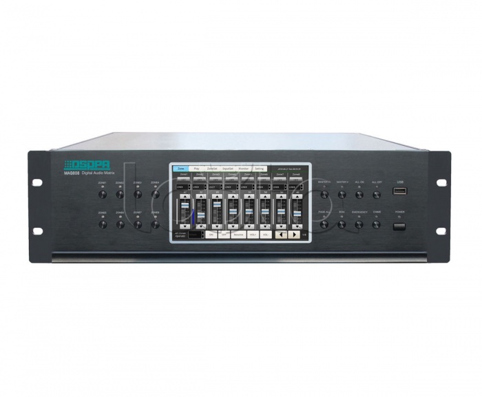 Аудиоматрица цифровая DSPPA MAG-808