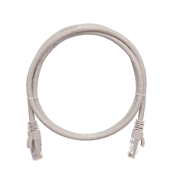 Шнур коммутационный 2хRJ45/8P8C U/UTP кат.6 (NMC-PC4UE55B-010-C-GY) NIKOMAX (1м)