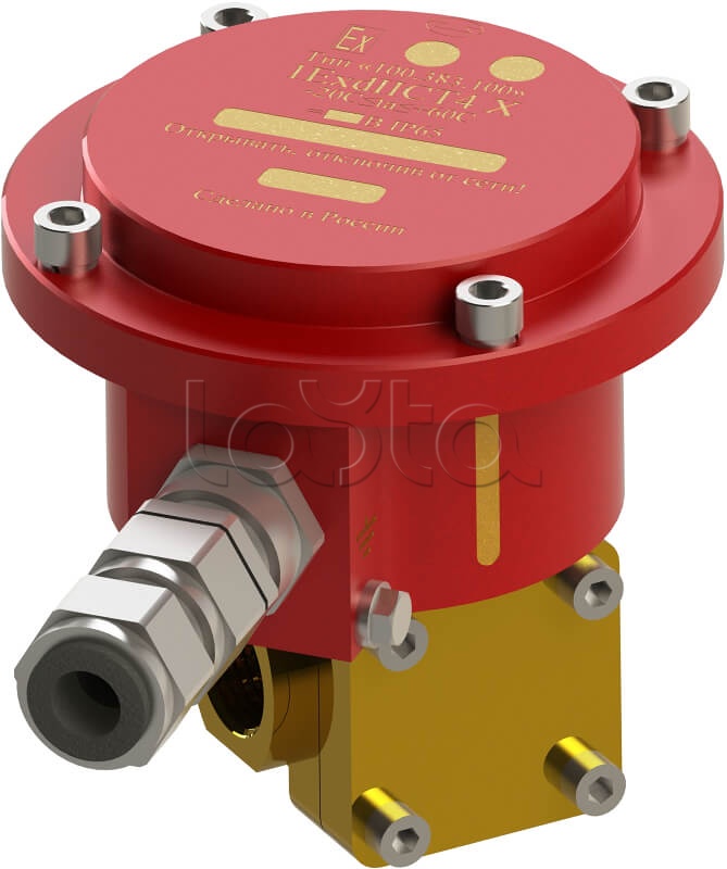 Эл.магнитный клапан Ду12 с соленоидом с маркировкой Ex 1ExdIIСТ4 Х с кабельным вводом (24В) Спецавтоматика