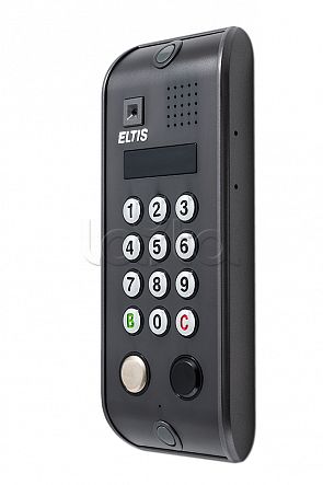 Блок вызова ELTIS DP5000.B2-KEDC46/алюм.анодир.черн.