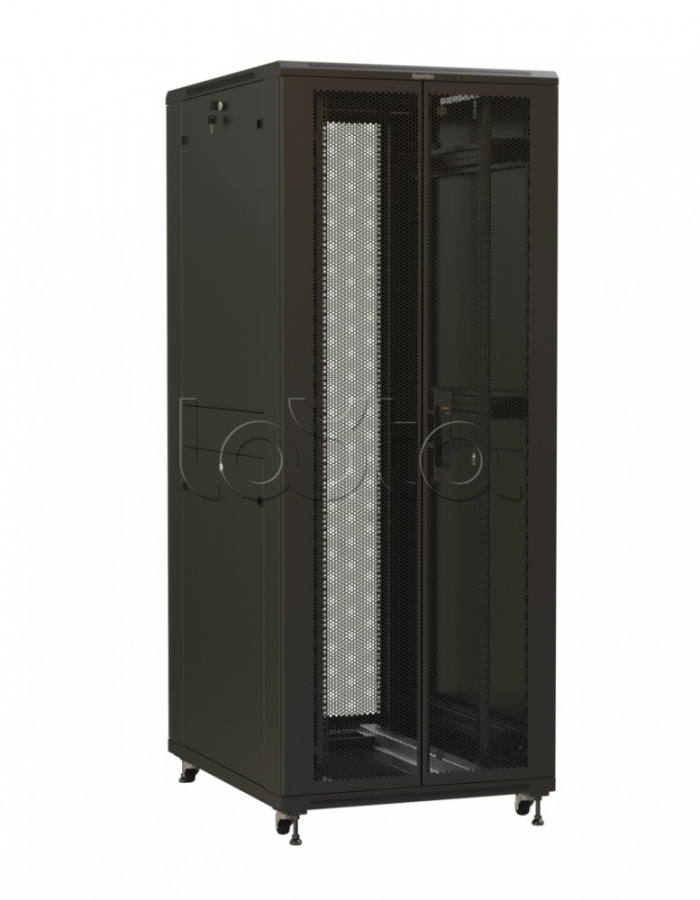 Шкаф напольный 19-дюймовый, 37U Hyperline (TTR-3761-DD-RAL9005)