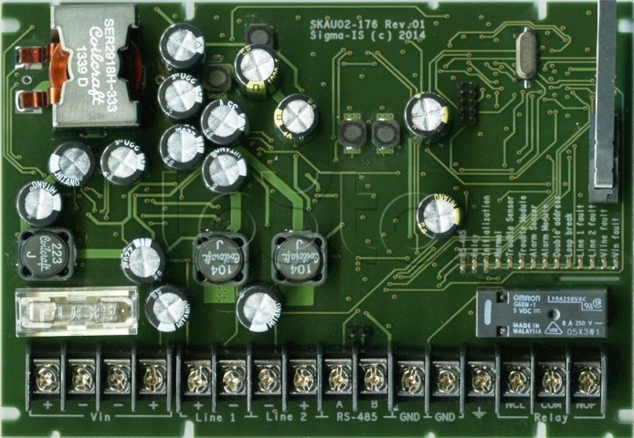 Контроллер адресных устройств сетевой Сигма-ИС СКАУ-02 IP65