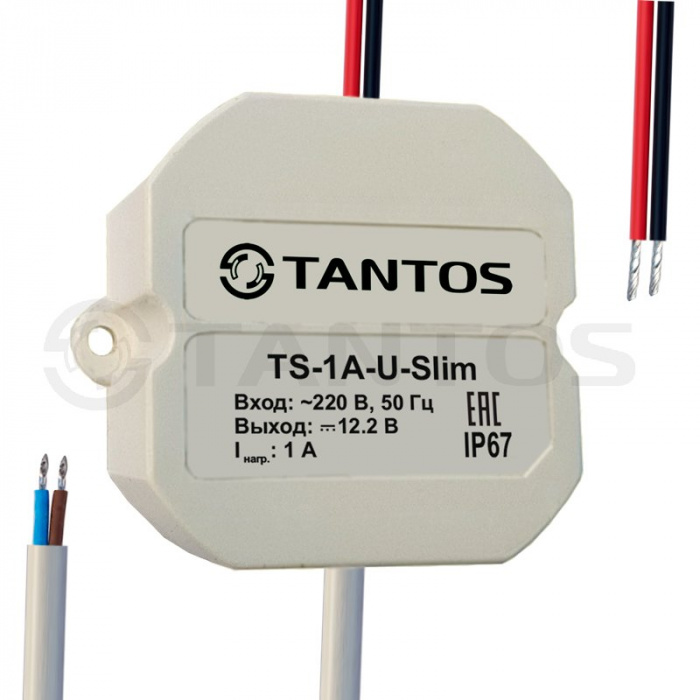 Источник вторичного электропитания Tantos TS-1A-U-Slim