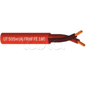 Кабель огнестойкий для пожарной сигнализации UT 505нг(А)-FRHF FE180 1x2x0,8mm (0,5мм2) Юнитест