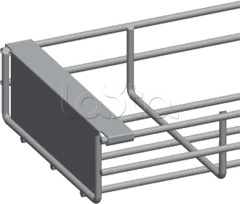 Заглушка торцевая для лотка MT50x100 LANMASTER LAN-MT-AT50x100EZ