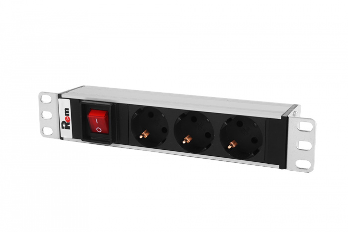 Блок розеток Rem-10 REM R-10-3S-V-220-Z