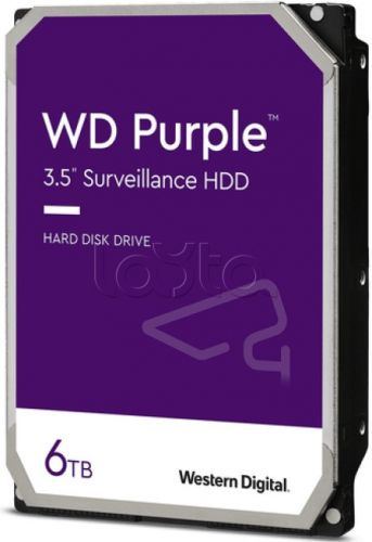 Жесткий диск Western Digital Purple HDD 6 Tb SATA-III 3.5&quot; WD62PURX