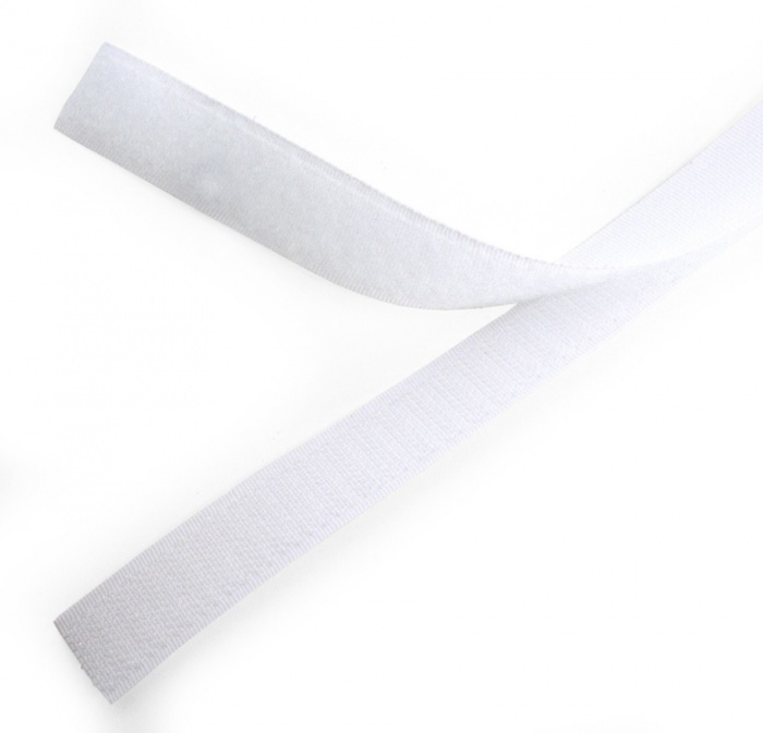 Лента Velcro 5000 × 20 мм, белый Eurolan (70V-20-02WT)