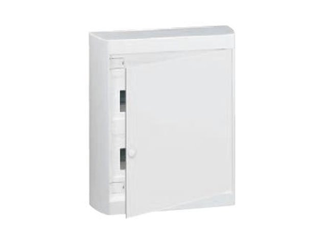 Накладной распределительный щит Nedbox с белой дверью 2 рейки х 12 (+1) модулей Legrand 601237