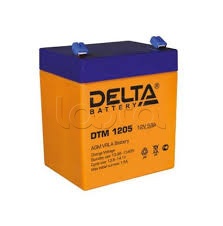 Аккумулятор свинцово-кислотный Delta DTM 1205