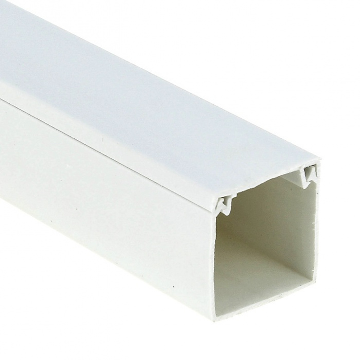 Канал кабельный (40х40) (24 м) белый EKF-Plast (kk-40-40)