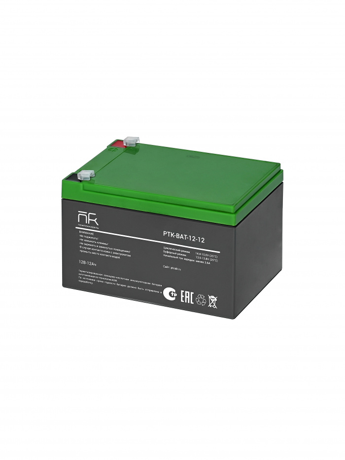 АКБ 12 - 12 ПожТехКабель (PTK-BAT-12-12)
