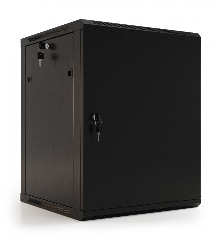 Шкаф настенный Hyperline TWB-1245-SR-RAL9004