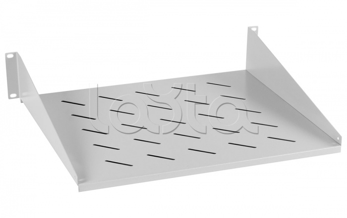 Полка перфорированная консольная 2U Cabeus SH-J017-2U-400
