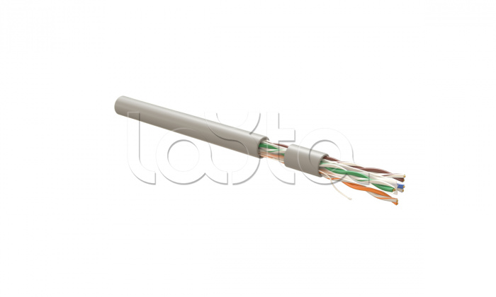 Hyperline UUTP4R-C6-S23-IN-LSZH-GY-305 Кабель витая пара