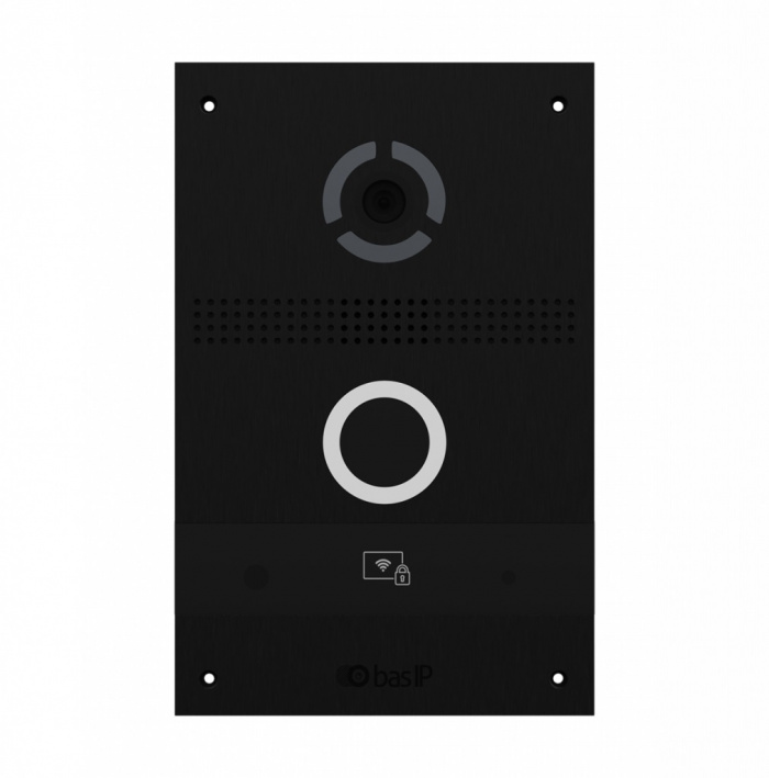 Панель вызывная индивидуальная BAS-IP AV-08FB BLACK