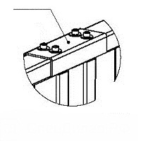 Накладка верхняя PERCo-RF01 0-05